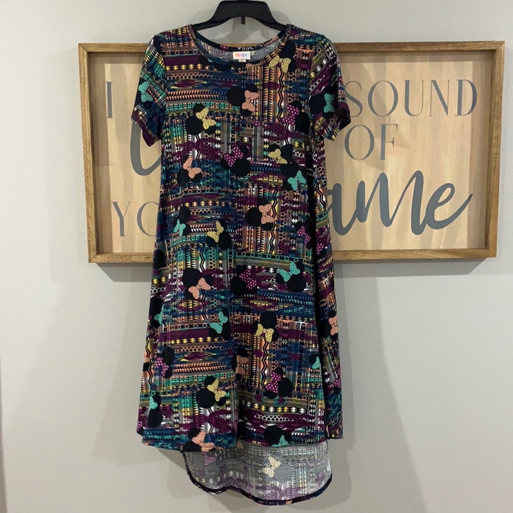 Lularoe Disney Aztec Minnie dress